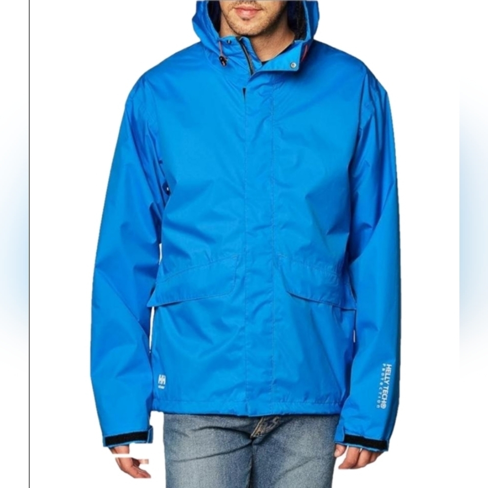 Helly hansen waterloo windbreaker jacket blue XS A4